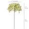Artificial Hydrangea Picks, 3-Inch, 7" Wide, 20-Pack, Green, Realistic Silk Flowers, Spring Floral Picks, Parties & Events, Home & Office Decor, Floral Home by Artificial Flowers